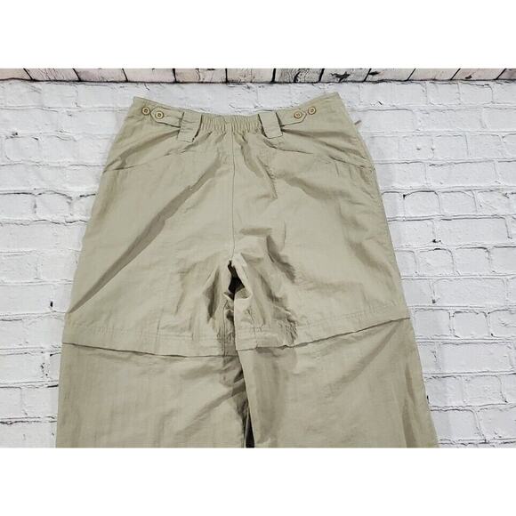 Vintage Alpine Design Hiking Pants Camping Nylon Convertible Pants WOMENS SZ L - Picture 4 of 7